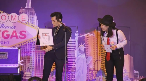 Stand Up Magic Performance