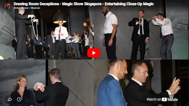 Drawing room deception magic show live trailer Drawing room deception magic show live trailer